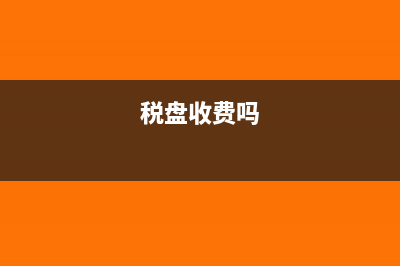 税盘有什么用(税盘收费吗)