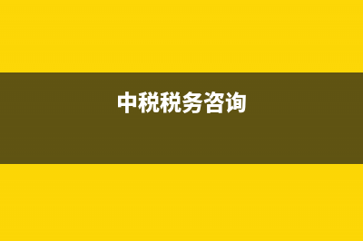 中国税务咨询协会是什么?(中税税务咨询)