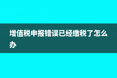 增值税如何进行网上申报?(增值税如何进行税收筹划)