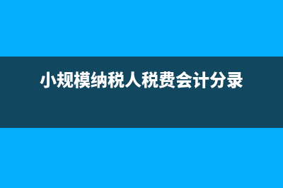 小规模纳税人税控盘非首次购买能抵扣增值税吗?(小规模纳税人税费会计分录)