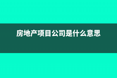 房地产项目公司分摊的利息能否税前扣除(房地产项目公司是什么意思)