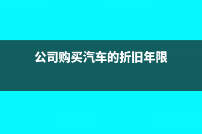 公司购买汽车的贷款利息如何入账?(公司购买汽车的折旧年限)