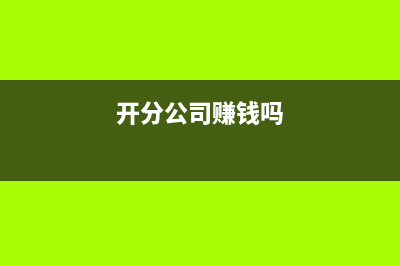 开一家分公司的操作流程是什么(开分公司赚钱吗)