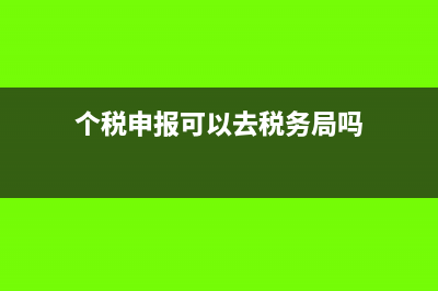 个税申请时可以删除收入吗(个税申报可以去税务局吗)