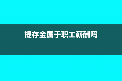 职工提存金是什么意思?(提存金属于职工薪酬吗)