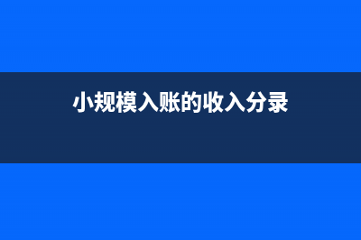 小规模入账的收入是实际收入还是开发票的金额?(小规模入账的收入分录)