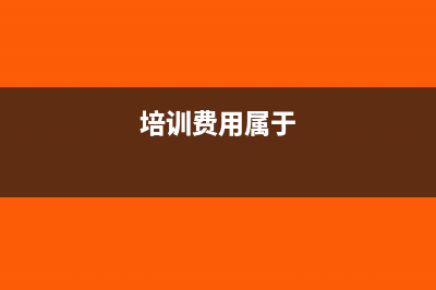 培训费属于生活服务吗(培训费用属于)