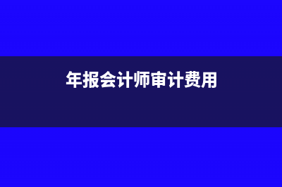 年报审计费是一次摊销吗(年报会计师审计费用)