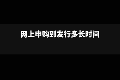 网上如何申购发票(网上申购到发行多长时间)
