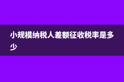 增值税小规模纳税人申报表本期销售额填在哪里(增值税小规模纳税人)
