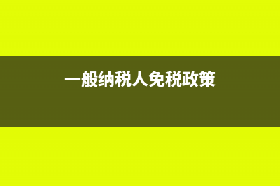 一般纳税人一定要用税友吗?(必须一般纳税人)