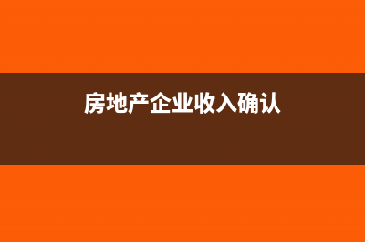 房地产企业土地增值税的会计核算(房地产企业土地使用税)