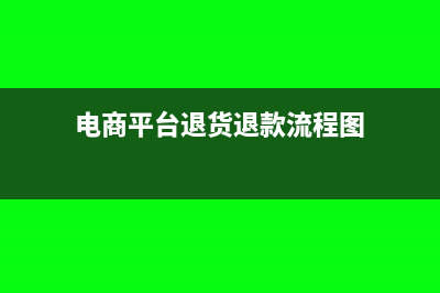 电商平台退款怎么做分录?(电商平台退货退款流程图)