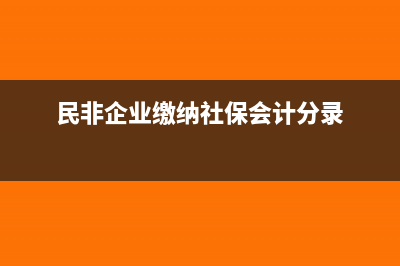 民非企业保险支出应该如何入账?(民非企业缴纳社保会计分录)