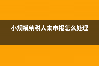 前期小规模未认证专用发票后期怎么认证?(小规模纳税人未申报怎么处理)