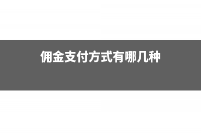佣金支付所代扣代缴增值税如何申报？(佣金支付方式有哪几种)