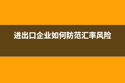 进出口企业如何正对应对使用跨境人民币结算?(进出口企业如何防范汇率风险)