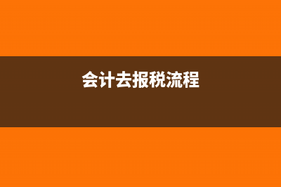 会计公司报税怎么报税?(会计去报税流程)