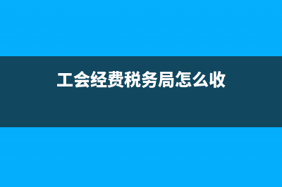 地税工会经费怎么申报?(工会经费税务局怎么收)