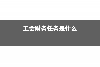工会财务人员报酬进什么科目?(工会财务任务是什么)