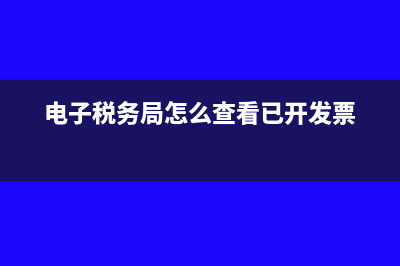 电子税务局怎么删除办税人(电子税务局怎么查看已开发票)
