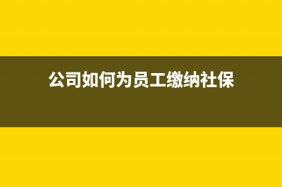 为员工缴纳社保和住房公积金能否税前扣除?(公司如何为员工缴纳社保)