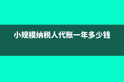 小规模纳税人代开增值税普通发票,税率显示***,该如何填报增值税申报表?(小规模纳税人代账一年多少钱)