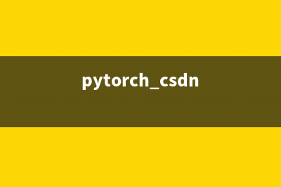 使用PyTorch实现验证码识别(pytorch csdn)
