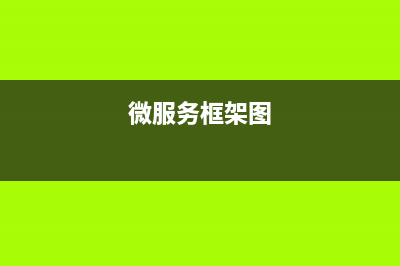 微服务框架：如果不用 Spring Boot，还可以选择谁？(微服务框架图)