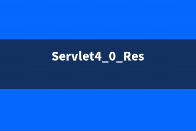 Servlet4.0 Response