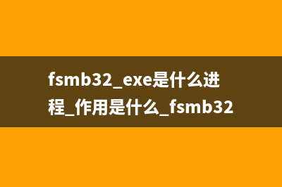 fsguiexe.exe进程是什么文件 fsguiexe进程查询(exe是什么进程)