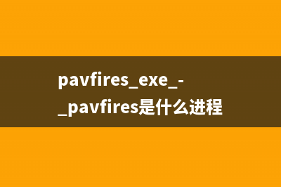 pav.exe - pav是什么进程 有什么用(pax是什么文件)