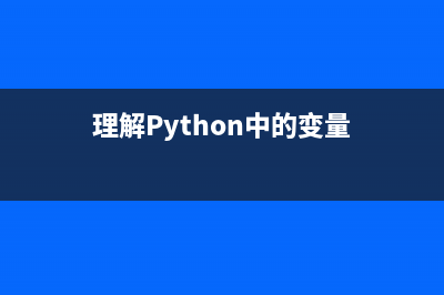理解Python中的With语句(理解Python中的变量)