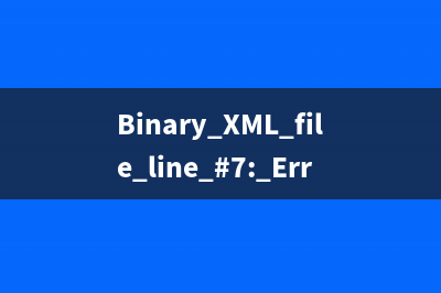Binary XML file line #7: Error inflating class fragment