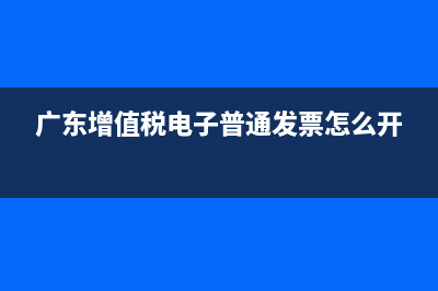 广东增值税电子普通发票查询系统 (广东增值税电子普通发票怎么开)