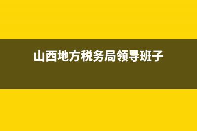 山西地方税务局发票查询系统(山西省地方税务局发票查询) (山西地方税务局领导班子)