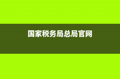 国家税务局总局广西电子税务局 (国家税务局总局官网)