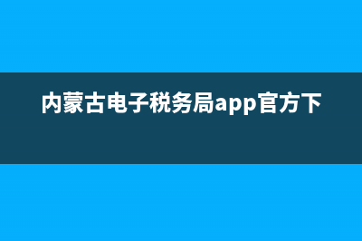 内蒙古电子税务系统(内蒙古电子税务平台) (内蒙古电子税务局app官方下载)