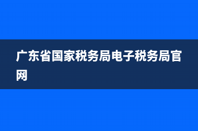 广东省国家税务局网上办税大厅登陆(广东省国家税务局网上办税大厅登陆不上) (广东省国家税务局电子税务局官网)