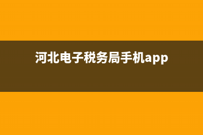 河北电子税务端(河北电孑税务) (河北电子税务局手机app)