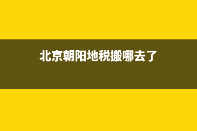 北京地税朝阳第七税务所(北京市朝阳区税务局第七税务所) (北京朝阳地税搬哪去了)