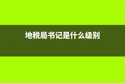 市地税局局党委专职副书记是什么职位？ (地税局书记是什么级别)