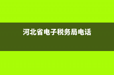 河北省电子税务局网上申报系统(河北省电子税务局网上申报流程) (河北省电子税务局电话)