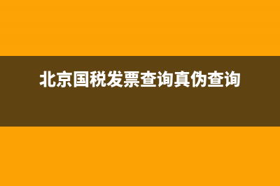 北京国税发票 (北京国税发票查询真伪查询)