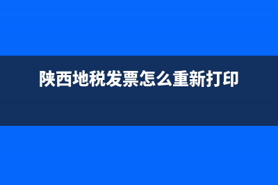 陕西地税发票格式(陕西省税务局发票) (陕西地税发票怎么重新打印)
