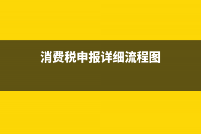 消费税申报详细步骤？ (消费税申报详细流程图)