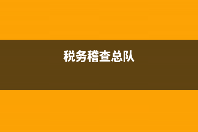 国税局稽查队主要做些什么？ (税务稽查总队)