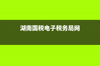 湖南国税电子税务局密码修改(国税电子税务局修改密码在哪里) (湖南国税电子税务局网)