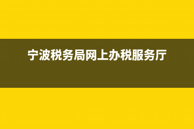 宁波税务局网上办税平台纳税授权怎么操作？ (宁波税务局网上办税服务厅)