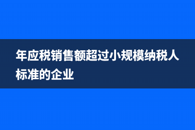 “年应税销售额”包括免税销售额吗？ (年应税销售额超过小规模纳税人标准的企业)